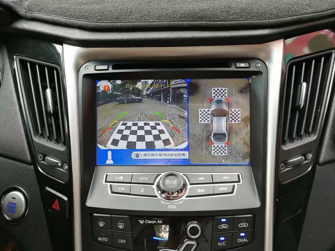 抚州原声源汽车音响索八升级伊莱奇安360全景路特仕DVD导航