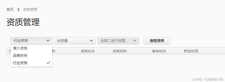 淘宝直通车品牌资质,淘宝化妆品直通车资质