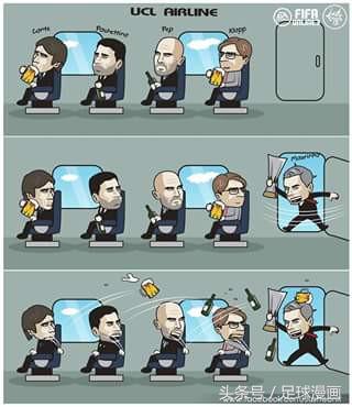 足球类漫画最火爆的足球比赛,足球漫画讽刺