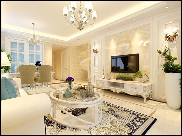 曲江华著中城93平装修,曲江华著中城社区