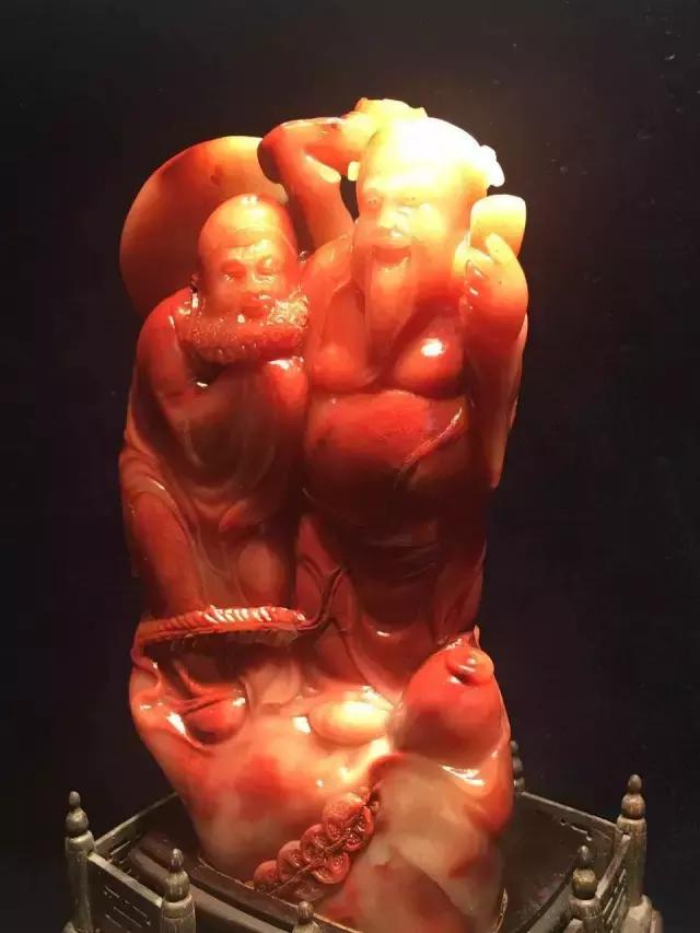 寿山石国石印章摆件,国石雅苑寿山石推荐