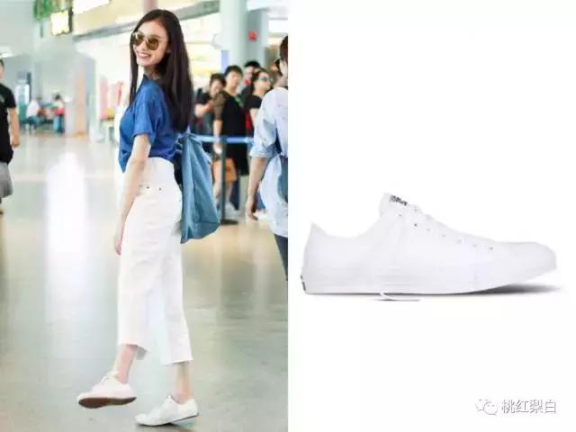 景甜跑男穿什么鞋,angelababy的香奈儿鞋子