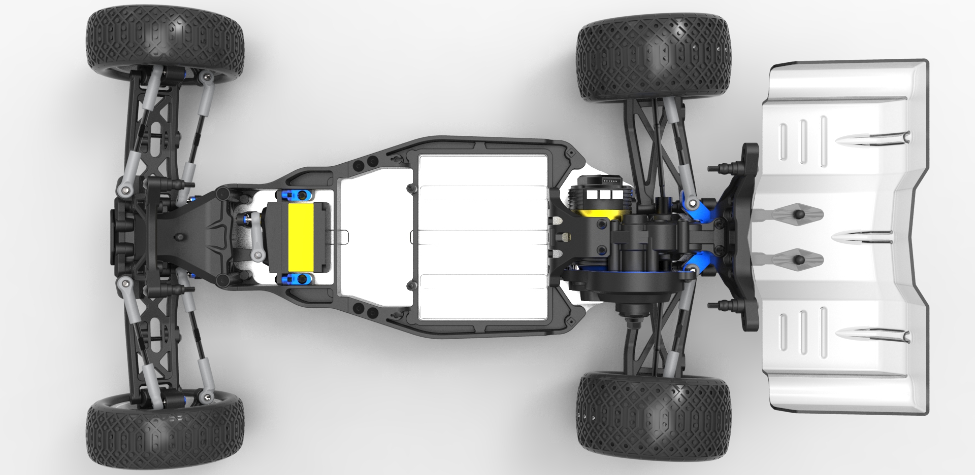遥控车3d模型图 (associated遥控模型车)