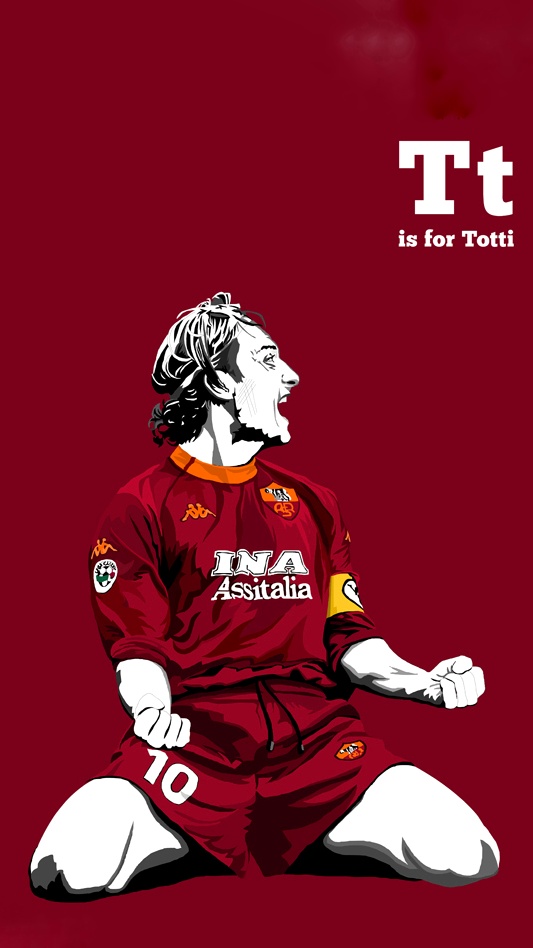 托蒂手机壁纸,罗马王子托蒂壁纸