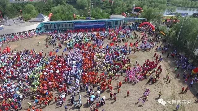 2017大连国际徒步大会普兰店区安波分会场掠影