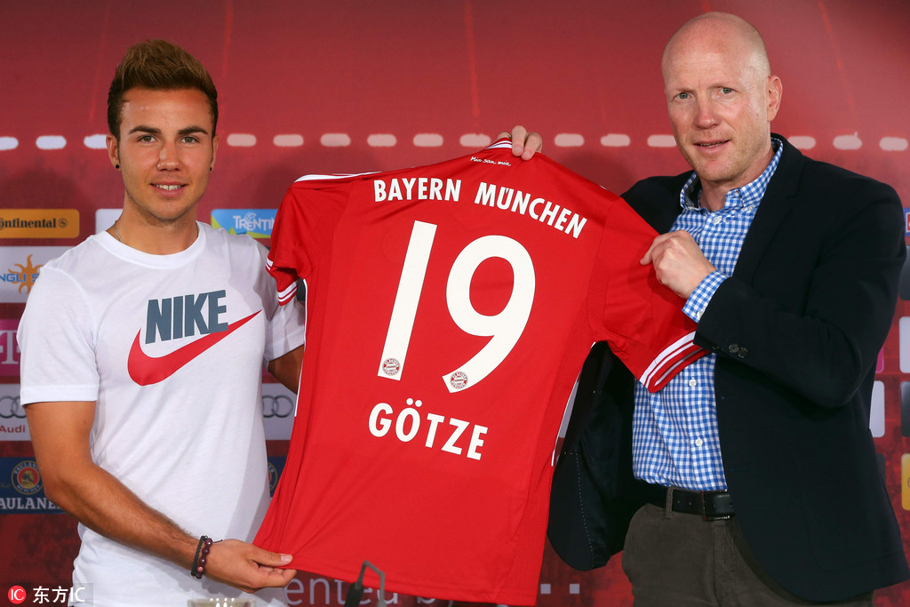 体坛常青树大全,金童格策生涯高光