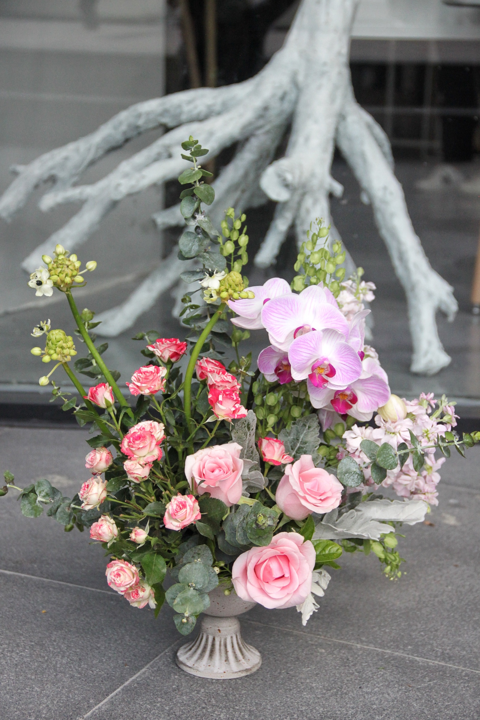 花店插花教程,花店花艺教程有钱花