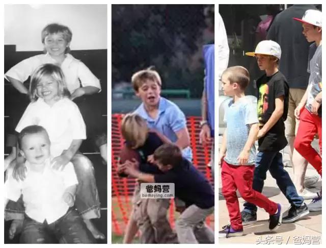 叮！贝克汉姆家2号男主已上线！什么叫「长兄如父」？！