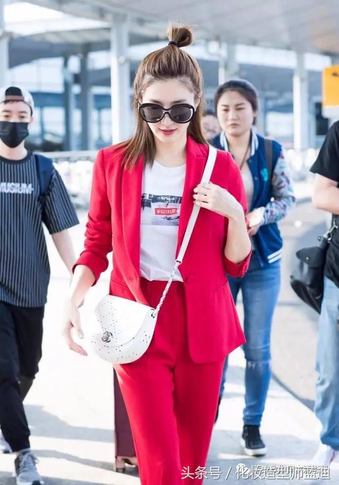 江疏影私服曝光,刘诗诗江疏影pk风衣新穿搭