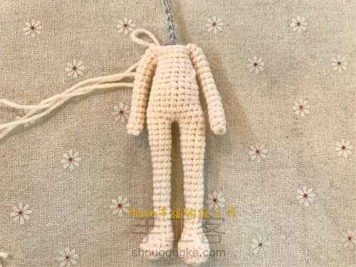 helen老师教学,新手一步一步学钩针编娃娃教程