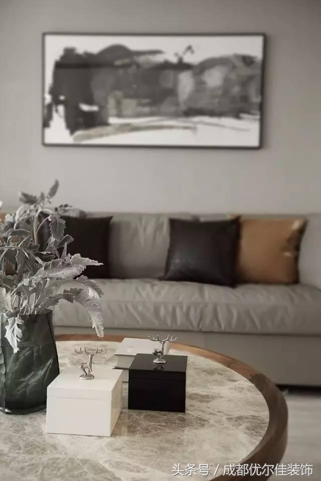 轻奢高级灰家装经典配色,2020最火轻奢高级灰装修全屋