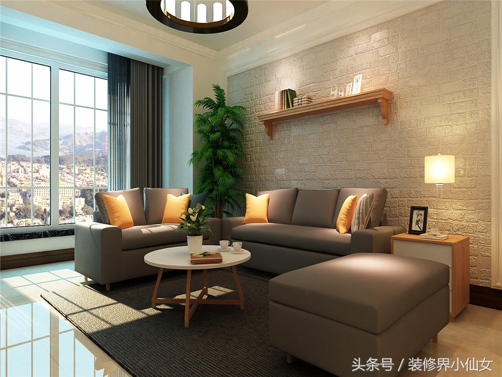 北欧风格撞色搭配效果图,北欧风格和现代轻奢的区别