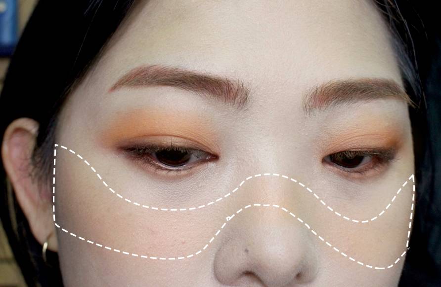 流星眉的化妆方法,流星眉妆容