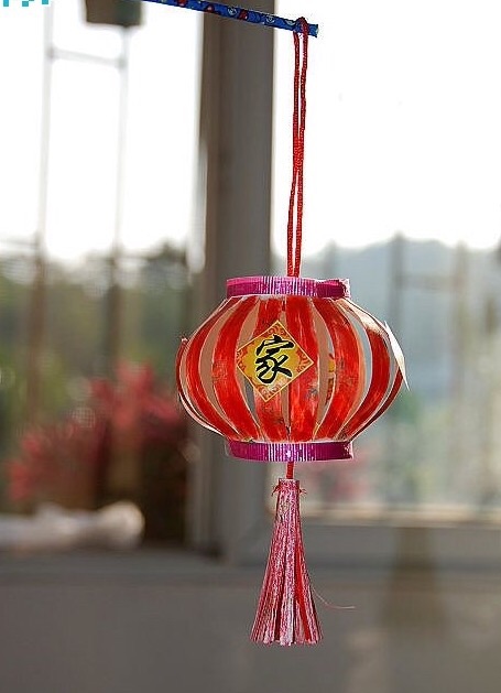 正月十五五彩花灯手工制作,手工纸杯制作花灯幼儿园废物利用