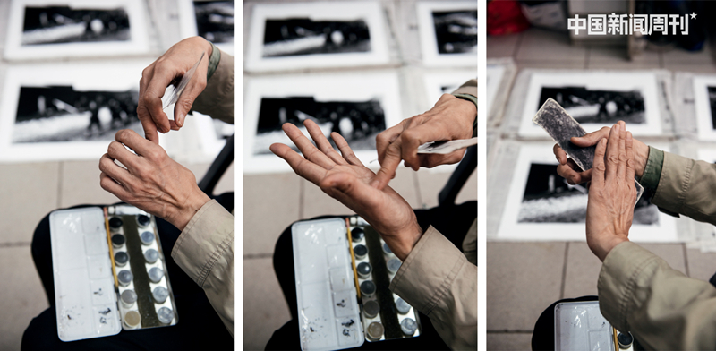 手工给照片PS的“暗房大师”：坚持只是一种喜欢