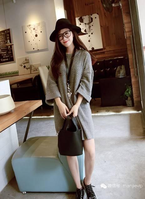 针织衫和裙子的搭配 (小个子早春针织衫配裙子)