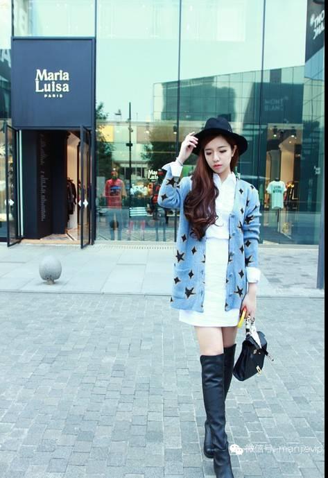 韩系慵懒风穿搭针织衫外套 (韩系温柔简约针织外套怎么搭)