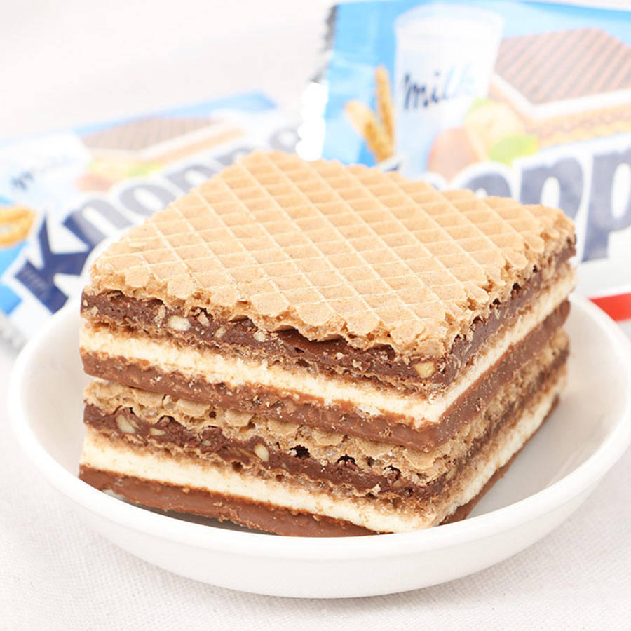 超级厚切的威化饼好吃不贵,世界上最好吃的威化饼