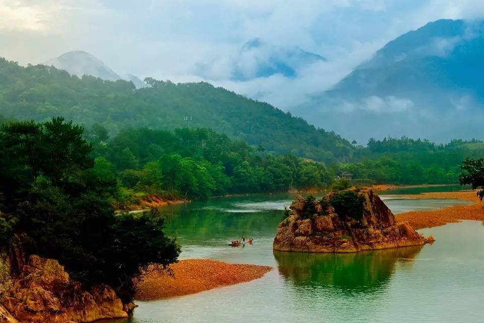 山水画廊旅游推荐,中国五大最美山水
