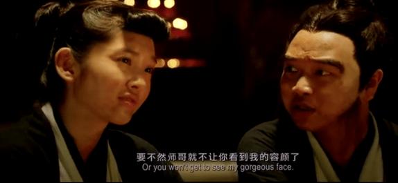 少林足球里星爷把球踢上天的片段,少林足球周星驰踢出最后一球