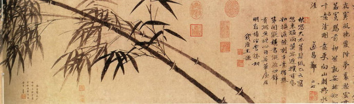 历代画竹名家作品欣赏,历代竹子的画法