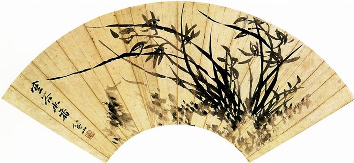 有关梅兰竹菊的中国国画作品,国画梅兰竹菊