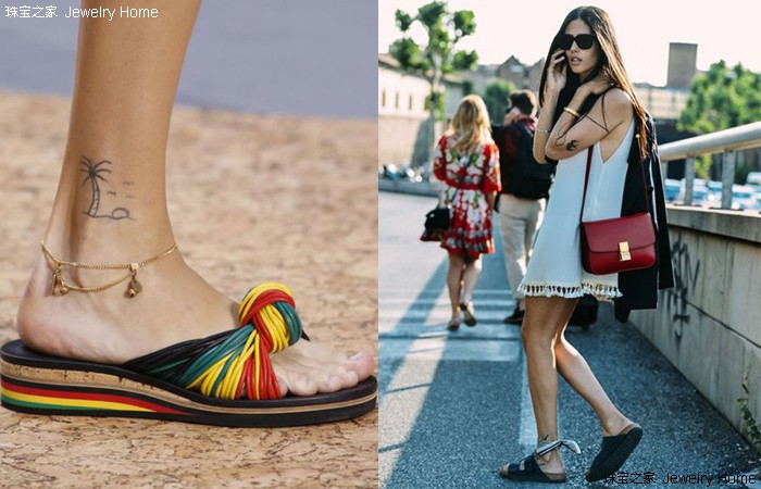 穿对了鞋就敢自封时髦精？戴对脚链的人已经杀你个片甲不留