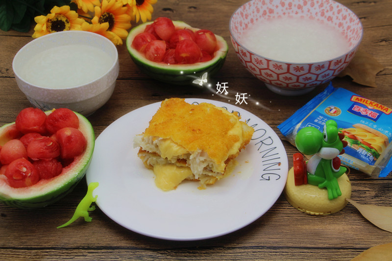 爆浆鲷鱼排做法,芝士爆浆鱼排