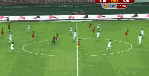 中国u22进球,u20中国队模仿c罗