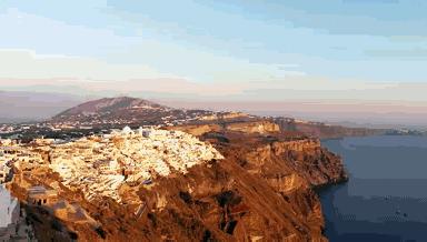 亚欧自驾之旅第60-61天｜在圣托里尼，看日落爱琴海