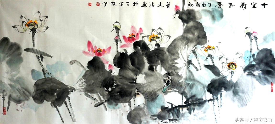 当代花鸟画名家刘文生作品,刘露的花鸟画欣赏