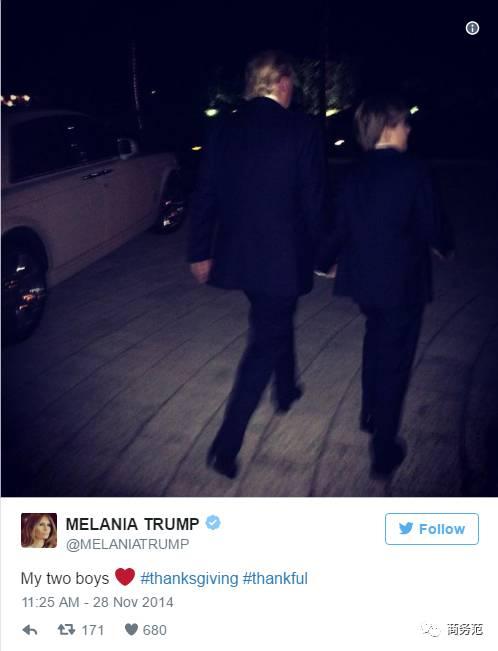 川普小儿子最新视频,川普12岁儿子