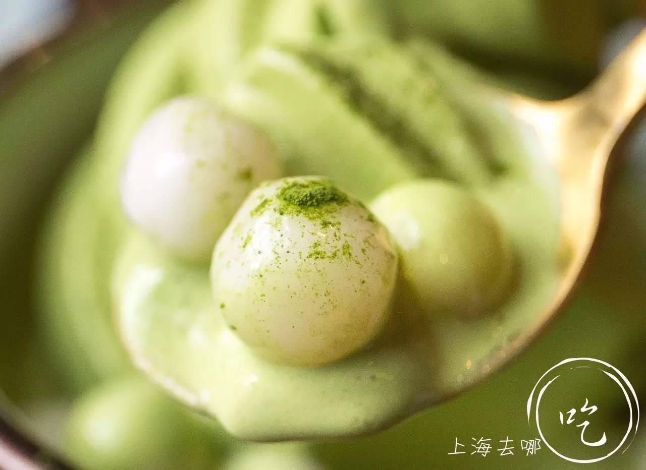 颜值*党**与抹茶控的终极绝杀！火爆ins的24k金箔冰淇淋终于来魔都啦！