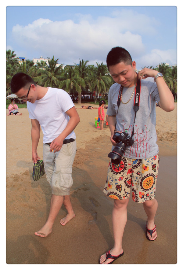 在三亚总有一片海属于一个人,在三亚椰梦长廊海边