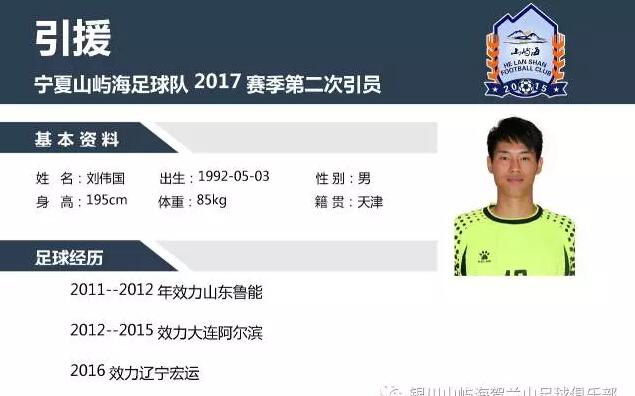 宁夏山屿海足球队再次大手笔引援,冲甲是球队唯一目标!