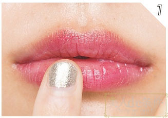 一支口红的妆容,一支口红搞定整个妆容