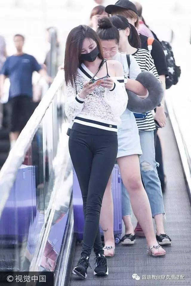 女明星私服蔡依林,明星私服吴宣仪