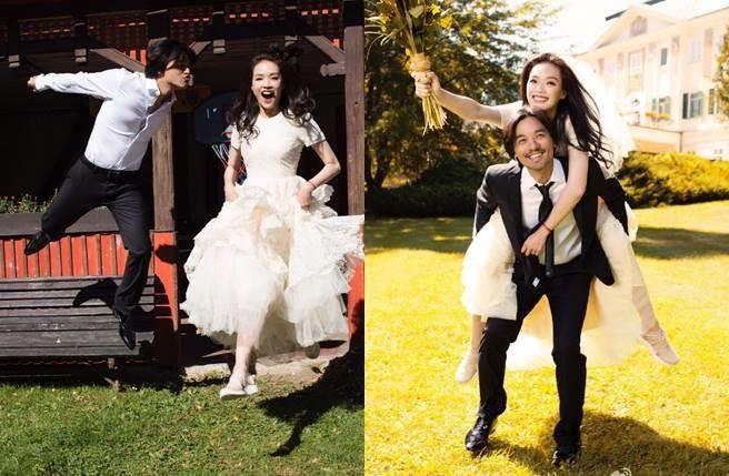 婚纱不搭球鞋就落伍！盘点8个中西方穿球鞋拍婚纱的女星