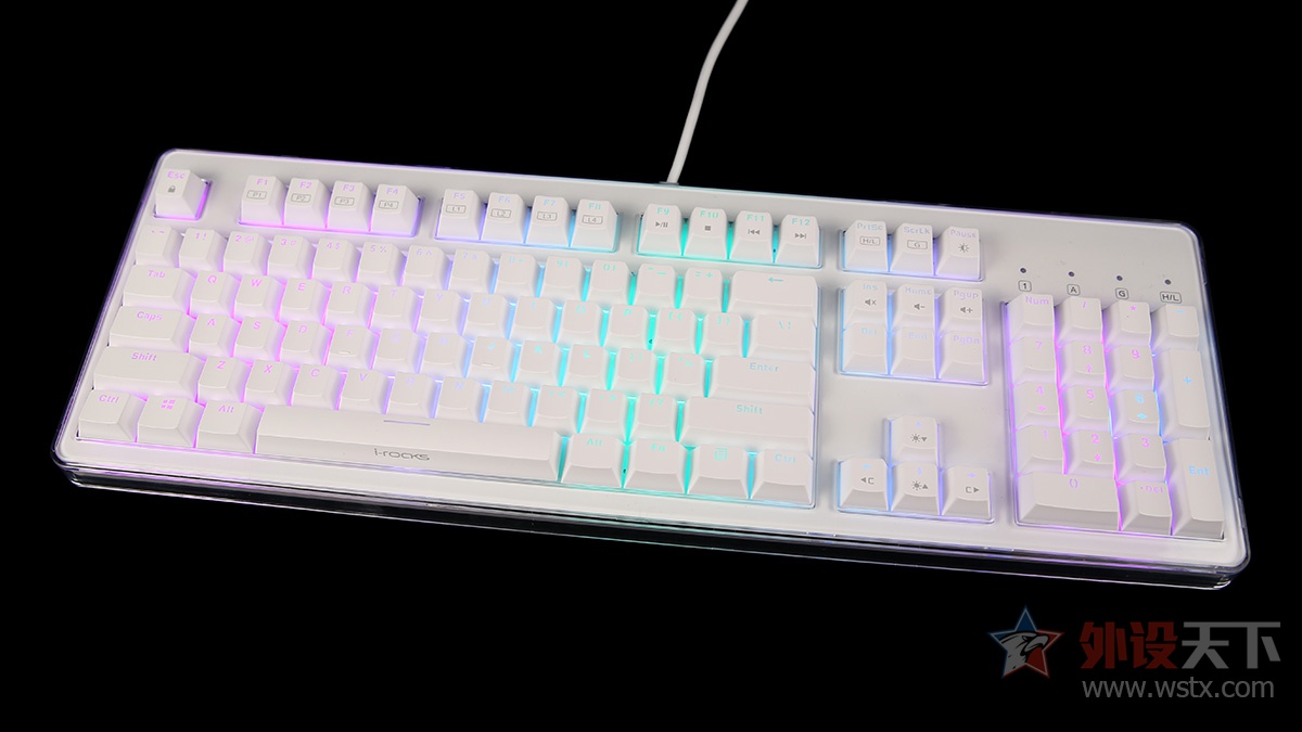 这款键盘有点厉害:可调键程、可在右上方组装乐高模型,最重要的是它有10种灯效