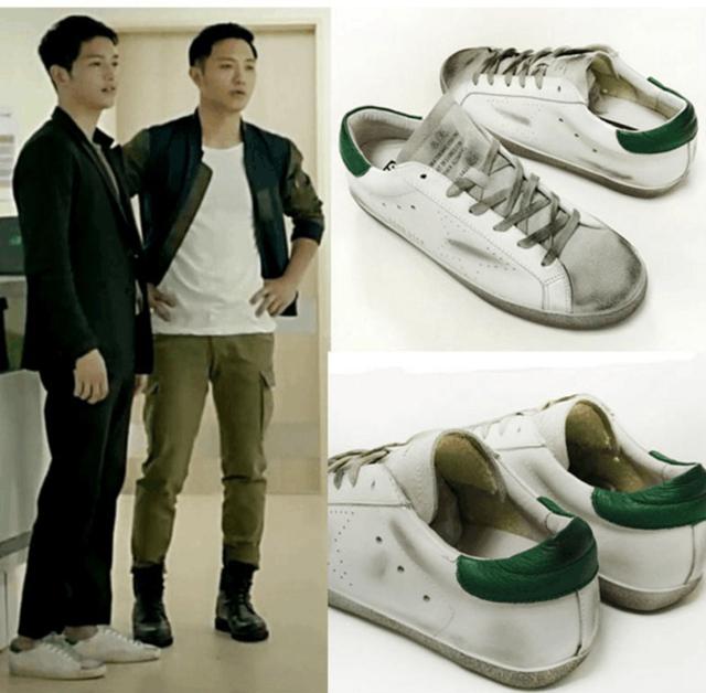 关关的涂鸦款小白鞋,杨幂、唐嫣都有穿,她们也买99元鞋子?