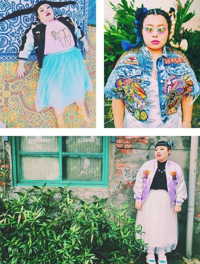 这个大码胖妹不一般论size压倒一片，论审美和才华你也不是对手