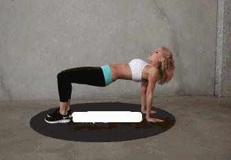 锻炼腰肌平板支撑12种训练,腰部肌肉锻炼动作平板支撑