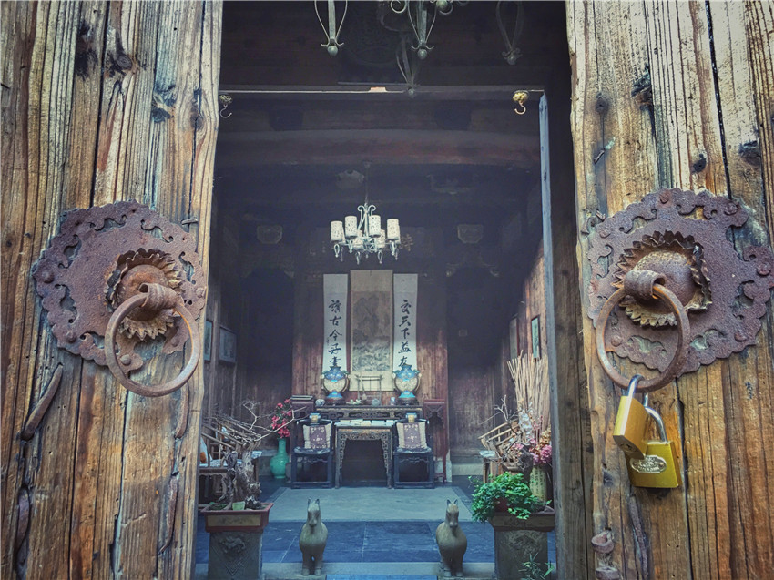 皖南水乡酒,黟县宏村镇月满西楼客栈