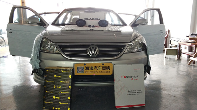 东莞天籁公爵音响改装,东莞大众汽车音响改装