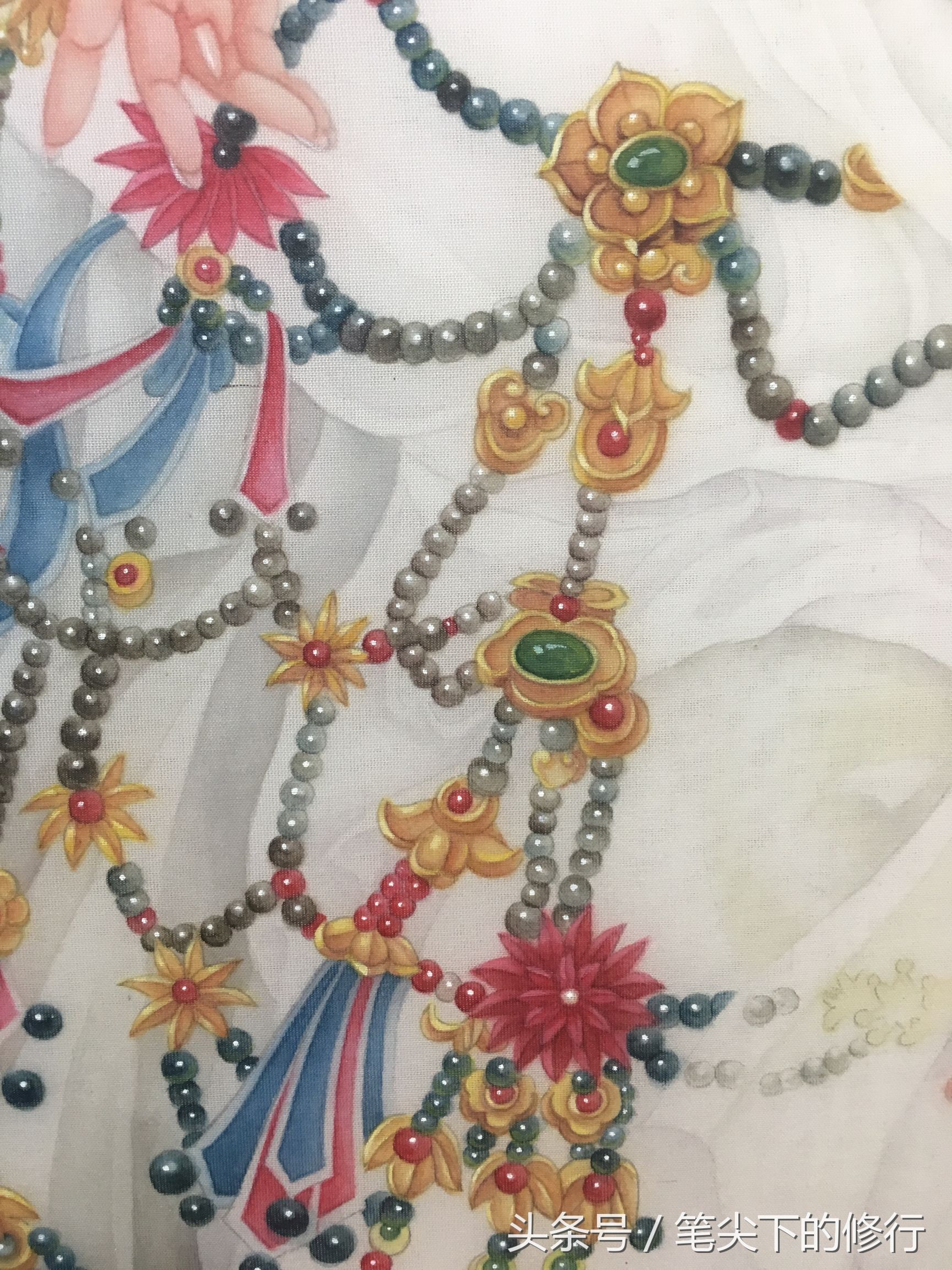 美到极致的菩萨｜听涛观瀑望水月，静思禅定得自在