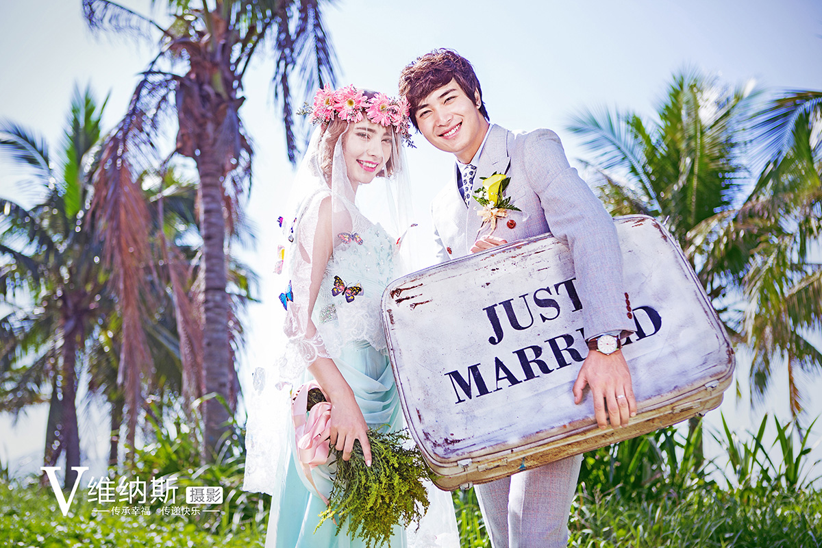 婚纱照北海海景拍摄地点,北海婚纱照海景