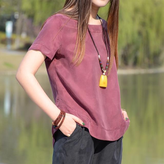 50岁女士气质套装高端穿搭,40岁正宗真丝上衣内搭