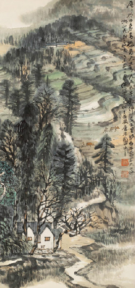 长安画派何海霞,长安画派代表画家何海霞创作