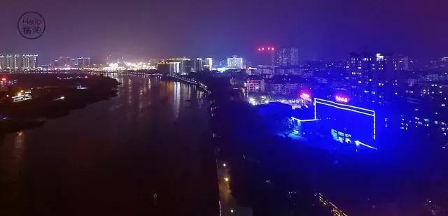 揭阳揭阳楼航拍,揭阳文化中心