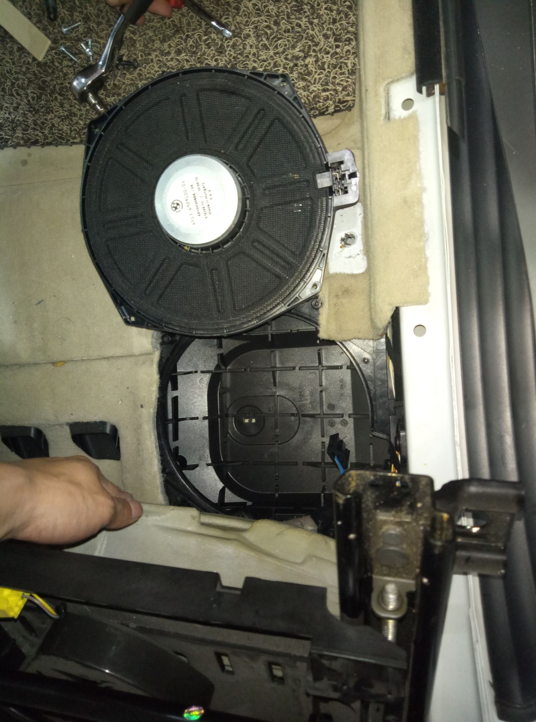 惠州全新宝马5系改装音响,惠州宝马5系宝华韦健音响